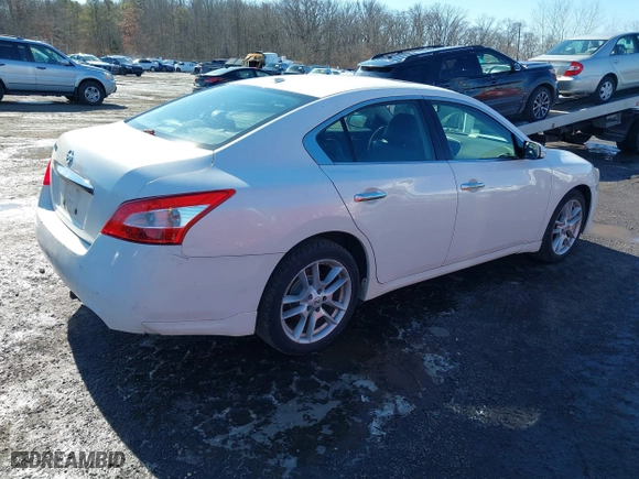 2010 Nissan Maxima 3.5 SV w/Premium Pkg with VIN 1N4AA5AP3AC806950, listed as a IAAI auction lot 41587758 with 123,470 mi miles. Bid and sale history available at carsss.com. Image 4.