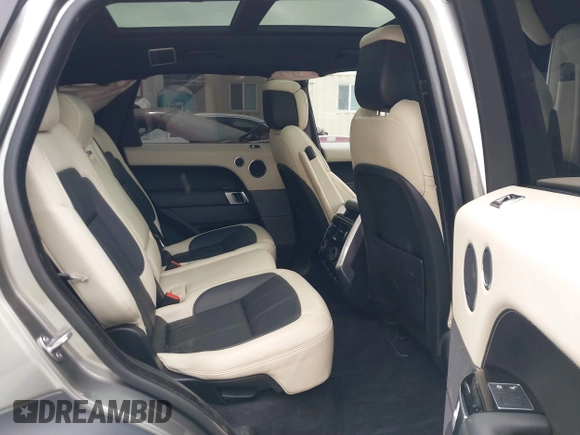 2018 Land Rover Range Rover Sport HSE Dynamic with VIN SALWV2SV5JA409700, listed as a IAAI auction lot 41232231 with 53,481 mi miles. Bid and sale history available at carsss.com. Image 8.