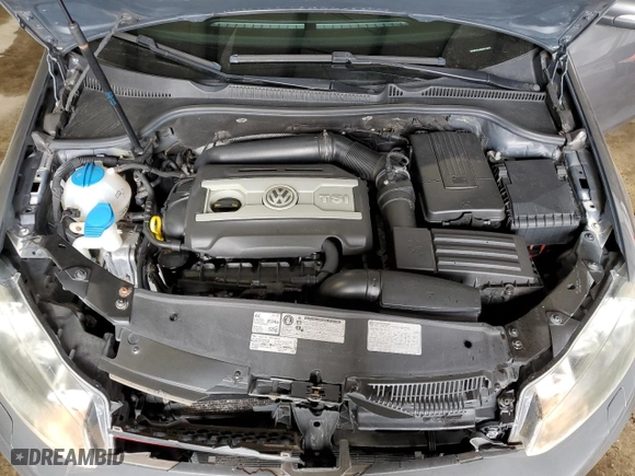 2013 Volkswagen GTI with VIN WVWFV7AJ8DW012833, listed as a Copart auction lot 46667255 with 106,973 mi miles and Salvage Title. Bid and sale history available at carsss.com. Image 12.