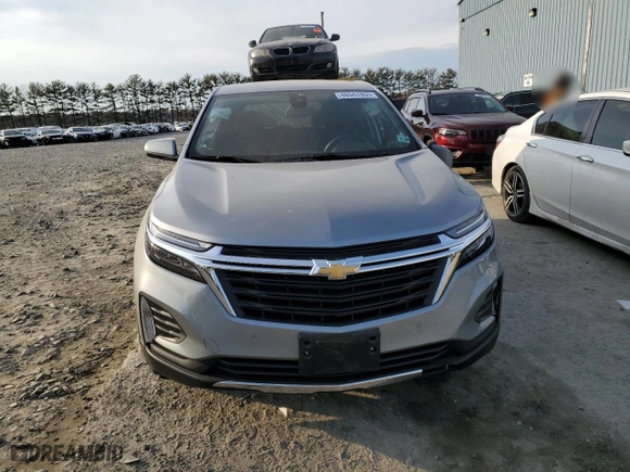 2023 Chevrolet Equinox LT with VIN 3GNAXUEG9PS150258, listed as a Copart auction lot 46547865 with 16,857 mi miles and Salvage Title. Bid and sale history available at carsss.com. Image 5.