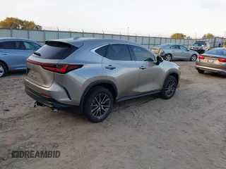 2023 Lexus NX with VIN 2T2GGCEZ1PC019526, listed as a IAAI auction lot 40700034 with 13,258 mi miles. Bid and sale history available at carsss.com. Image 4.