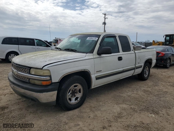1999 Chevrolet Silverado 1500 LS with VIN 2GCEC19V9X1194592, listed as a Copart auction lot 45984125 with 182,010 mi miles and Clean Title. Bid and sale history available at carsss.com. Image 1.