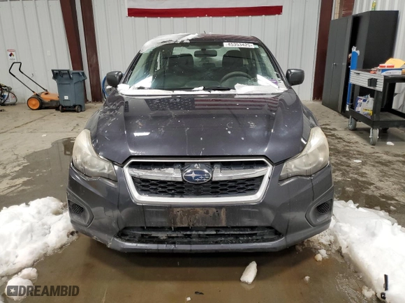 2013 Subaru Impreza Sedan with VIN JF1GJAA64DH005137, listed as a Copart auction lot 45353425 with 139,772 mi miles and Salvage Title. Bid and sale history available at carsss.com. Image 5.