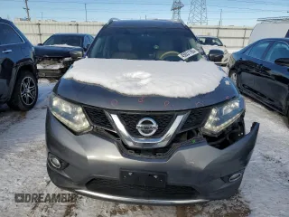 2015 Nissan Rogue SL with VIN 5N1AT2MV1FC816389, listed as a Copart auction lot 45651165 with 70,032 mi miles and Salvage Title. Bid and sale history available at carsss.com. Image 5.
