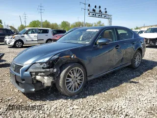 2013 Lexus GS 350 with VIN JTHCE1BL9D5006804, listed as a Copart auction lot 54907655 with 229,441 mi miles and Salvage title. Bid and sale history available at DreamBid. Image 1.