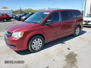 2015 Dodge Grand Caravan SE with VIN 2C4RDGBG6FR569383, listed as a Copart auction lot 55075745 with 45,474 mi miles and Salvage Title. Bid and sale history available at DreamBid. Image 1.