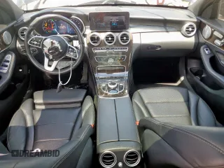2021 Mercedes-Benz C 300 with VIN W1KWF8EB5MR643470, listed as a Copart auction lot 62184825 with 45,051 mi miles and Salvage title. Bid and sale history available at DreamBid. Image 8.