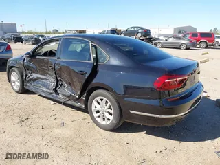 2018 Volkswagen Passat 2.0T S with VIN 1VWAA7A35JC007347, listed as a IAAI auction lot 41809749 with 39,123 mi miles. Bid and sale history available at carsss.com. Image 3.