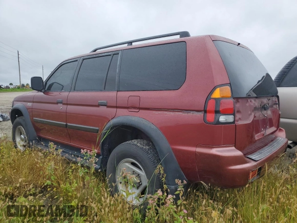 2001 Mitsubishi Montero ES z VIN JA4LS21H01P063609, wystawiony jako Copart lot #74446394 z przebiegiem 123 063 mil mil oraz Szkoda całkowita • Salvage title. Historia ofert i sprzedaży dostępna na DreamBid. Obrazek 2.