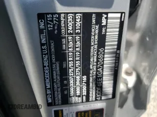 2016 Mercedes-Benz GL with VIN 4JGDF6EE1GA706806, listed as a Copart auction lot 60606274 with 138,357 mi miles and Clean Title. Bid and sale history available at carsss.com. Image 13.