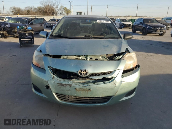 2007 Toyota Yaris with VIN JTDBT923071062515, listed as a Copart auction lot 50231985 with 209,838 mi miles and Salvage Title. Bid and sale history available at DreamBid. Image 5.