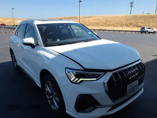 2023 Audi Q3 S line Premium with VIN WA1DECF34P1106228, listed as a IAAI auction lot 42734425 with 52,167 mi miles and . Bid and sale history available at DreamBid. Image 30.