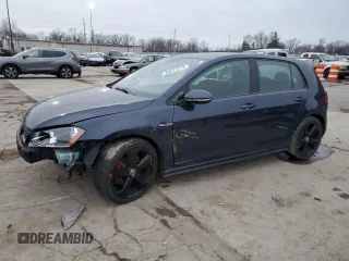 2016 Volkswagen Golf GTI S with VIN 3VW5T7AUXGM020963, listed as a Copart auction lot 80612273 with 100,093 mi miles and Non Repairable. Bid and sale history available at carsss.com. Image 1.