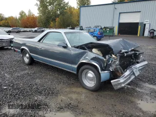 1986 Chevrolet El Camino z VIN 3GCCW80Z5GS902512, wystawiony jako Copart lot #78267624 z przebiegiem 15 481 mil mil oraz Szkoda całkowita • Salvage title. Historia ofert i sprzedaży dostępna na DreamBid. Obrazek 4.