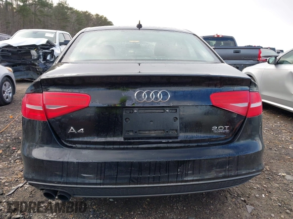 2016 Audi A4 Premium with VIN WAUBFAFL0GN009001, listed as a IAAI auction lot 41282468 with 91,465 mi miles. Bid and sale history available at carsss.com. Image 16.