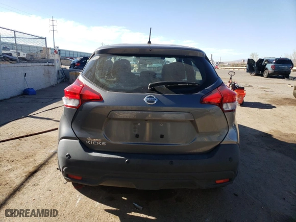 2020 Nissan Kicks S with VIN 3N1CP5BV2LL543066, listed as a Copart auction lot 48821845 with 55,244 mi miles and Salvage Title. Bid and sale history available at carsss.com. Image 6.
