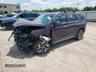 2022 Hyundai Palisade Calligraphy z VIN KM8R74HE2NU367486, wystawiony jako Copart lot #58702135 z przebiegiem 38 382 mil mil oraz Szkoda całkowita • Salvage title. Historia ofert i sprzedaży dostępna na DreamBid. Obrazek 1.