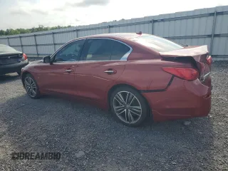 2014 Infiniti Q50 Sport with VIN JN1BV7AR6EM693711, listed as a Copart auction lot 64551895 with 124,843 mi miles and Salvage title. Bid and sale history available at DreamBid. Image 2.