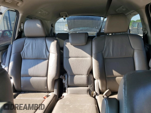2013 Honda Odyssey Touring with VIN 5FNRL5H90DB003003, listed as a Copart auction lot 58519345 with 259,383 mi miles and Salvage title. Bid and sale history available at DreamBid. Image 10.