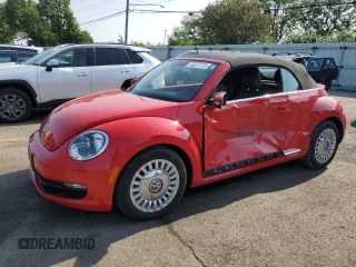 2015 Volkswagen Beetle 1.8T with VIN 3VW517AT0FM803740, listed as a Copart auction lot 59227115 with Not provided miles and Salvage title. Bid and sale history available at DreamBid. Image 1.