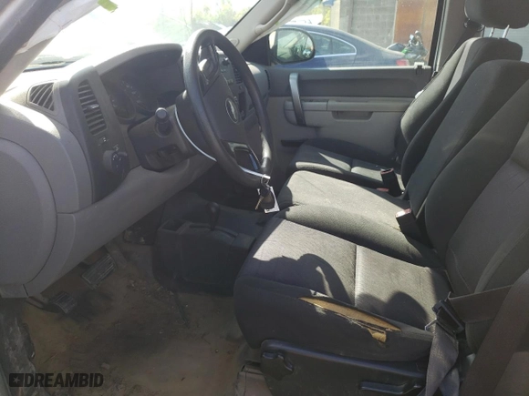 2013 Chevrolet Silverado 1500 Work Truck with VIN 1GCRKPEA0DZ265997, listed as a Copart auction lot 61399024 with 0 mi miles and Salvage Title. Bid and sale history available at carsss.com. Image 7.