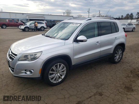 2010 Volkswagen Tiguan Wolfsburg Edition with VIN WVGAV7AX4AW000863, listed as a Copart auction lot 53967005 with 146,788 mi miles and Clean title. Bid and sale history available at DreamBid. Image 1.