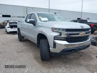 2020 Chevrolet Silverado 1500 LT with VIN 1GCRYDEDXLZ200399, listed as a IAAI auction lot 41320534 with 98,895 mi miles. Bid and sale history available at carsss.com. Image 1.