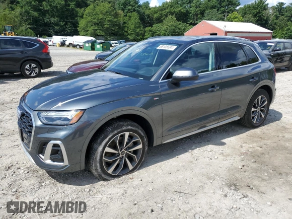2023 Audi Q5 S line Prestige with VIN WA1FAAFY3P2196857, listed as a Copart auction lot 68105594 with 8,985 mi miles and Salvage Title. Bid and sale history available at carsss.com. Image 1.