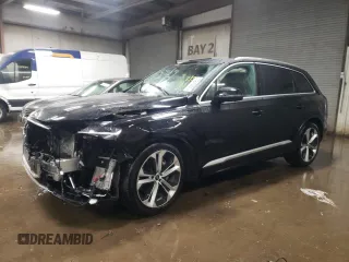 2022 Audi Q7 Prestige with VIN WA1VXBF70ND013648, listed as a Copart auction lot 43873935 with 20,503 mi miles and Salvage title. Bid and sale history available at DreamBid. Image 1.