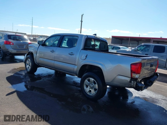 2017 Toyota Tacoma SR with VIN 5TFAX5GNXHX098715, listed as a IAAI auction lot 41381938 with 155,787 mi miles. Bid and sale history available at carsss.com. Image 3.