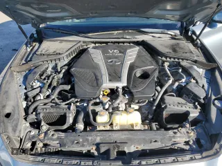 2017 Infiniti Q50 3.0t Signature Edition with VIN JN1EV7ARXHM834121, listed as a Copart auction lot 88704485 with 90,569 mi miles and Clean Title. Bid and sale history available at carsss.com. Image 11.