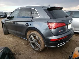 2018 Audi SQ5 Premium Plus with VIN WA1A4AFY0J2205183, listed as a Copart auction lot 65414304 with 53,868 mi miles and Salvage Title. Bid and sale history available at DreamBid. Image 2.