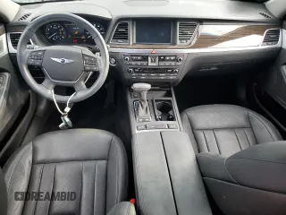 2018 Genesis G80 3.8L with VIN KMHGN4JE8JU237472, listed as a Copart auction lot 73868974 with 34,507 mi miles and Salvage Title. Bid and sale history available at carsss.com. Image 8.