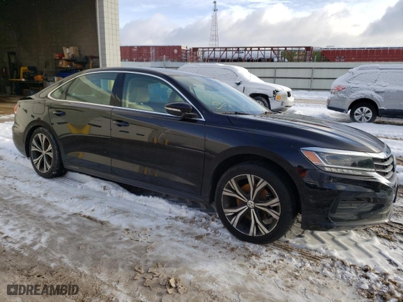 2020 Volkswagen Passat 2.0T SEL with VIN 1VWCA7A34LC016228, listed as a Copart auction lot 70367402 with 16,419 mi miles. Bid and sale history available at carsss.com. Image 4.