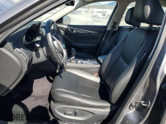 2021 Infiniti Q50 Pure with VIN JN1EV7AP7MM704225, listed as a Copart auction lot 47425665 with 25,441 mi miles and Salvage Title. Bid and sale history available at DreamBid. Image 7.