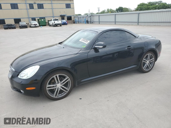 2002 Lexus SC 430 with VIN JTHFN48Y220034780, listed as a Copart auction lot 53880385 with 170,080 mi miles and Clean title. Bid and sale history available at DreamBid. Image 1.