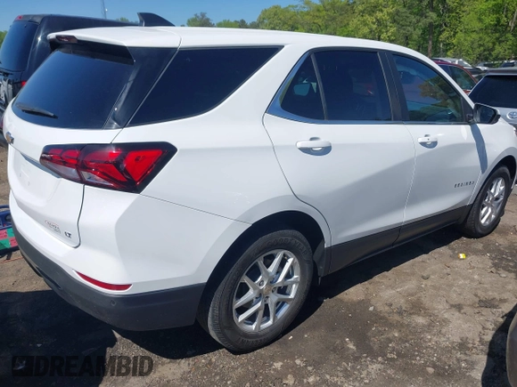 2024 Chevrolet Equinox LT z VIN 3GNAXKEG3RS232431, wystawiony jako IAAI lot #42021525 z przebiegiem 8 090 mil mil oraz . Historia ofert i sprzedaży dostępna na DreamBid. Obrazek 4.