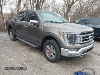 2022 Ford F-150 XL with VIN 1FTFW1E88NKD64093, listed as a IAAI auction lot 41541097 with 28,726 mi miles. Bid and sale history available at carsss.com. Image 1.