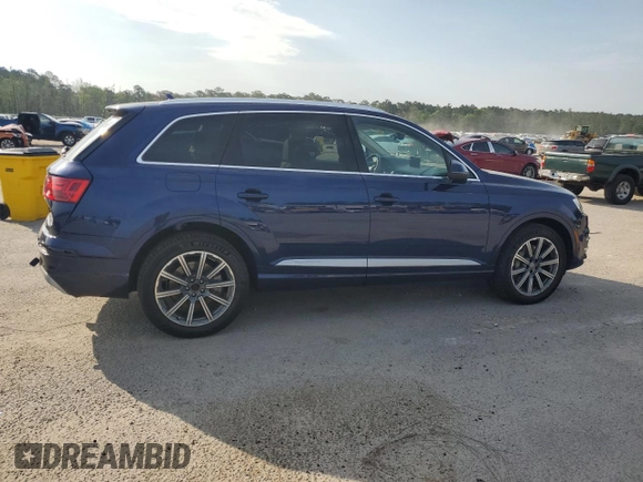 2019 Audi Q7 Premium Plus with VIN WA1LAAF70KD041884, listed as a Copart auction lot 57115355 with 57,181 mi miles and Clean title. Bid and sale history available at DreamBid. Image 3.
