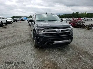2024 Ford Expedition Max XLT with VIN 1FMJK1H83REA52653, listed as a Copart auction lot 58908145 with 5,198 mi miles and Salvage title. Bid and sale history available at DreamBid. Image 14.