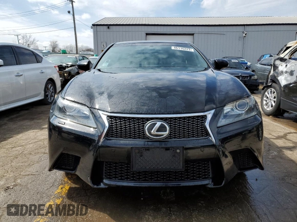2013 Lexus GS 350 with VIN JTHCE1BLXD5016161, listed as a Copart auction lot 64255194 with 137,225 mi miles and Salvage Title. Bid and sale history available at carsss.com. Image 5.