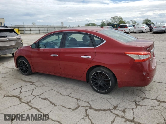 2013 Nissan Sentra SR with VIN 3N1AB7AP5DL659674, listed as a Copart auction lot 55461255 with Not Provided miles and Clean Title. Bid and sale history available at DreamBid. Image 2.