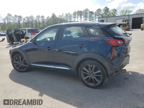 2018 Mazda CX-3 Grand Touring z VIN JM1DKFD79J0329416, wystawiony jako Copart lot #51708325 z przebiegiem 64 597 mil mil oraz Szkody całkowita. Historia ofert i sprzedaży dostępna na DreamBid. Obrazek 2.
