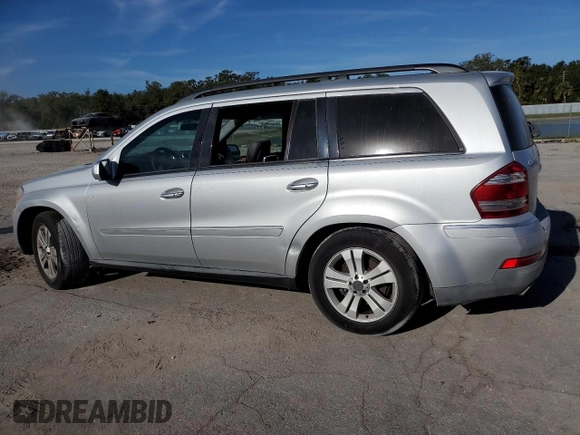 2009 Mercedes-Benz GL-Class 4.6L with VIN 4JGBF71E39A450223, listed as a Copart auction lot 76686084 with 189,999 mi miles and Salvage Title. Bid and sale history available at carsss.com. Image 2.