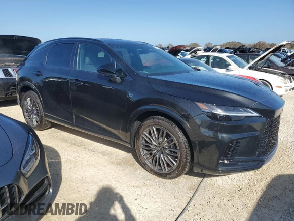 2023 Lexus RX 500h F Sport Performance with VIN 2T2BCMEA8PC001272, listed as a Copart auction lot 78312444 with 10,966 mi miles and Salvage title. Bid and sale history available at DreamBid. Image 4.