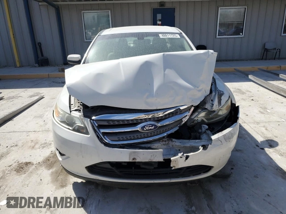 2011 Ford Taurus SEL with VIN 1FAHP2EW4BG174855, listed as a Copart auction lot 48811725 with 305,356 mi miles and Salvage Title. Bid and sale history available at DreamBid. Image 5.