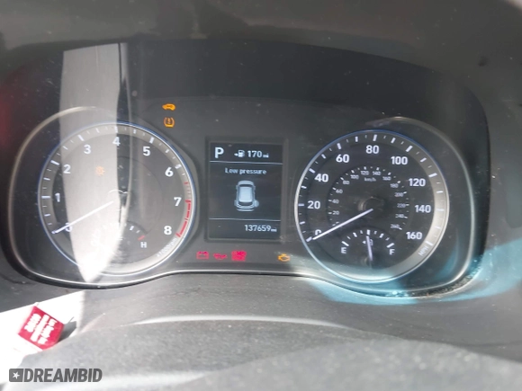 2018 Hyundai Kona SEL with VIN KM8K22AA7JU107493, listed as a IAAI auction lot 41823643 with 137,659 mi miles. Bid and sale history available at carsss.com. Image 7.