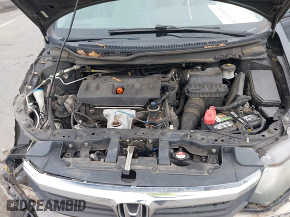 2012 Honda Civic LX with VIN 19XFB2F55CE107821, listed as a IAAI auction lot 42119926 with 172,942 mi miles and . Bid and sale history available at DreamBid. Image 10.