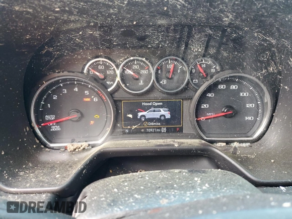 2023 Chevrolet Suburban LS with VIN 1GNSKBKD3PR122105, listed as a Copart auction lot 54889545 with 70,921 mi miles and Salvage title. Bid and sale history available at DreamBid. Image 9.