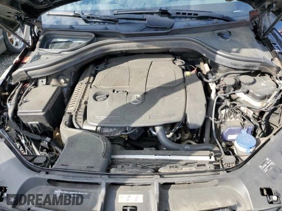 2015 Mercedes-Benz M 350 with VIN 4JGDA5JB1FA550043, listed as a Copart auction lot 54179235 with 187,840 mi miles and Salvage title. Bid and sale history available at DreamBid. Image 12.